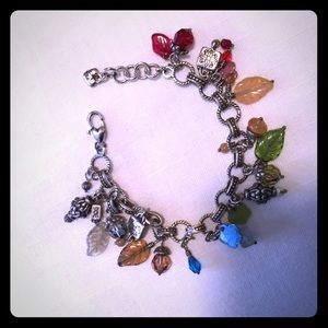 Brighton Multi-Colored Charm Bracelet